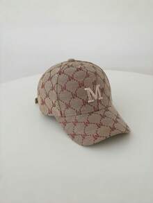 1顶男士新款M字母防紫外线多功能棒球帽，男女通用户外休闲款，绝佳礼物 - 棒球帽 - 查看 11