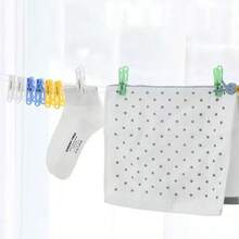 10pcs Multi-Functional Plastic Spring Clips (Random Colors), Suitable For Laundry Drying, Sealing Bags, Hanging Photos, Outdoor Camping And Various Other Uses - Multicolor - View 8