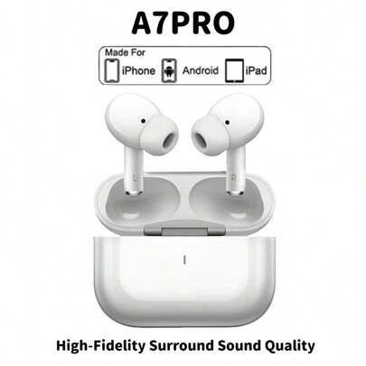 Tai nghe không dây, Tai nghe nhét tai không dây, Tai nghe, Tai nghe nhét tai, Tai nghe Bluetooth không dây, Khử tiếng ồn âm thanh nổi, Bluetooth 5.0, Âm nhạc độ nét cao, Thời lượng pin cực dài