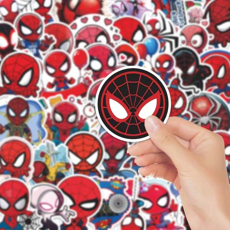 52pcs Parallel Universe Funny Stickers, Notebook, Water Bottle, Luggage, Phone DIY Decor Stickers, Cartoon Stickers For Scrapbooking, High-Quality Creative Small Gift, Suitable For Teenagers, Students, Reward, Fans, Waterproof, , Adhesive, Graffiti Stickers, Holiday, Birthday Small Surprise, Self-Use Or Gift - Multicolor - View 1