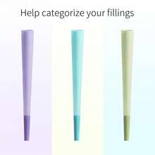110pcs Colorful Pre-Rolled Cigarette Tips, Large Size Cigarette Rolling Papers With Filler And Tamping Rod, Ultra-Thin Slow Burning Cigarette Papers With Mouthpiece/Filter, Trumpet-Shaped Rolling Papers, Ideal For Holiday/Valentine's Day Gifts And Smoking Accessories, Father's Day Gift - Multicolor - View 7