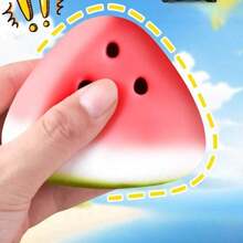 Watermelon Squeezable Toy, Slow Rebound, Cute And Stress-Relieving Squeezable Toy - 1PC - 查看 6