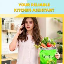 1pc Yellow Banana Freshness Preservation Bag, Fruit & Vegetable Freshness Bag, Anti-Ripening, Lightweight And Portable - Multicolor - View 5