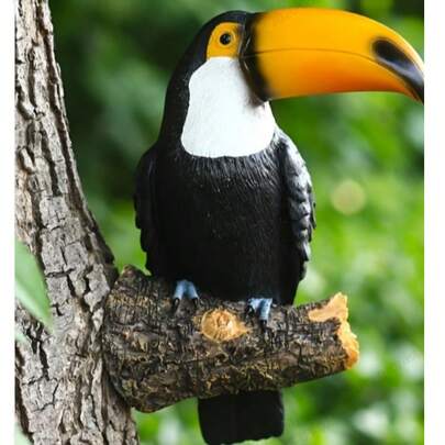 Trending Crafts Garden Decor UV Bird Outdoor Tree Stump Decoration