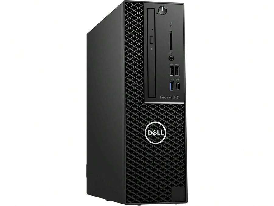 Refurbished - DELL Business Desktop Precision 3431-SFF Intel Core I7-9700 32GB DDR4 1TB SSD Intel UHD Graphics 630 Windows 11 Pro 64-Bit - Xem 1