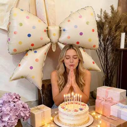 Balão metalizado grande em formato de borboleta, 98 cm, ideal para decoração de festas de casamento e aniversário, como chá de panela, noivado, aniversário de casamento, Dia das Mães e Dia dos Namorados.