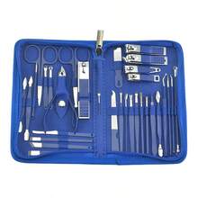 32/44pcs Black Nail Care Set, With Portable Zipper Case, Nail Clipper, Nail File, Ear Pick, Face & Hand Care Tools, Gift For Family & Friends - Multicolor - View 11