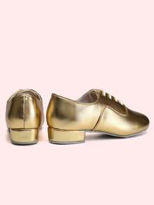 Men's Dance Shoes Gold Dance Shoes Standard Latin Dance Shoes Salsa - Gold - View 5