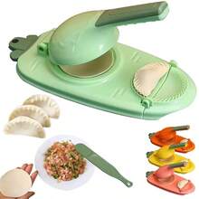 2-In-1 Manual Dumpling Maker - Easy Dough Pressing Tool, Kitchen Gadget Suitable For Beginners - Multicolor - View 10
