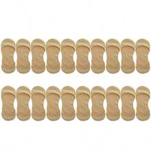 女士隐形船袜 女士低帮不露痕袜 夏季薄款透气 - 彩色 - 查看 16