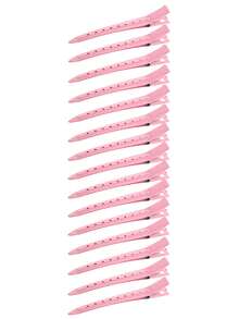 Bộ 100/50/30/20/15/10/5 kẹp tóc kim loại, thích hợp để tạo kiểu, chia tóc, sử dụng trong salon, cắt chân tóc, tỉa tóc, phụ kiện DIY - Kẹp tóc tạo độ phồng chân tóc, kẹp tóc mái vô hình, kẹp tóc mỏ vịt, dùng để tạo kiểu tóc. - Hồng - Xem 16