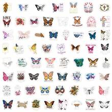 62PCS Butterfly Christian Stickers High Quality Stickers Decals Scrapbook,Journaling,Laptop,Bumper,Skateboard,Water Bottles,Computer,Phone Stickers Can Bring A Lot Of Fun To Your Life,The Perfect Gift For Adults - Multicolor - View 3