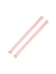 2 piezas Sujetador elegante y encantador con ribete de encaje, diseño de tirantes ajustables adecuado para estilo de hombros descubiertos, tirantes anchos con volantes, broche elástico antideslizante - Multicolor - Ver 13