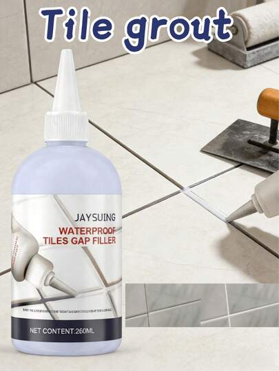 Tile Grout, Mold-Resistant Grout For Kitchen, Bathroom, Floor Tiles, Wall Tiles, Caulk