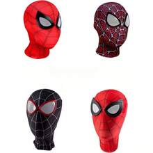 Mặt nạ dành cho người lớn và trẻ em, trang phục cosplay kiểu Miles Morales, quà tặng thú vị cho bữa tiệc Halloween, thiết kế lưới thoáng khí. - Xem 4