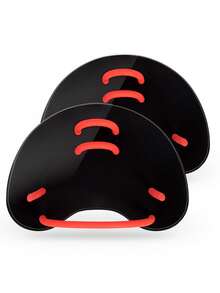 2pcs Swimming Training Paddles - Swim Finger Paddles Can Improve Propulsion Efficiency, Increase Strength And Technique - Suitable For Beginner Swimmers, Unisex - Multicolor - View 3