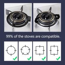 1pc Gas Stove Rack, Non-Slip Pot Holder, Universal 4-Claw/5-Claw Stove Rack - View 4