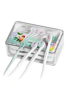 20pcs Disposable Toothbrush Set With ABS Travel Case, Portable Toothbrush, Multi-Functional Adult Travel Use, Fresh Breath, Multi-Functional Oral Care Brush Box (Hard Bristles Effectively Clean Food Residues In Teeth), Back To School Season - Multicolor - View 12