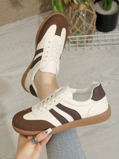 Women's Casual Sneakers, Flat Lightweight Comfortable Fitness Walking Shoes