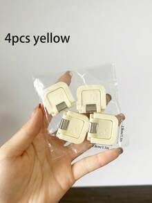 4 piezas de Clips Multifuncionales Miniatura - Clips de papel de estilo minimalista, Clips para notas, Organizadores de archivos, Artículos de papelería de moda, Clips de fijación confiables, Adecuados para oficina, escuela, hogar, clips para facturas, clips para libros, temporada de regreso a clases, para fijar útiles escolares - Conjuntos - Ver 12