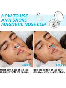 8/4/1pc Anti-Snoring Device, Nasal Clip Anti-Snoring Device, Device To Reduce Snoring During Sleep, Anti-Snoring Device, Breathing Sleep Device Without Power Supply. Suitable For Parents, Grandparents. Gift For Friends - Clear - View 7