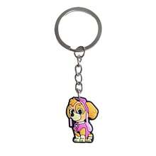 10 piezas/5 piezas Llaveros de personajes de dibujos animados de Paw Patrol al azar | Llaveros de dibujos animados duraderos para mochilas y llaves | Regalos y recuerdos perfectos para fiestas - Multicolor - Ver 6