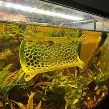 Betta Fish Tunnel Hideout With Suction Cups, Floating Mesh Resting Cave For Aquarium Glass, Stress-Reducing Shelter - B - View 8