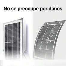 Panel Solar Monocristalino Compacto 8/10 W 6 V Carga De Dispositivos USB Cuatro Puertos 600-800 mA Por Hora Cable De 4.8 M - 10 vatios - Ver 3