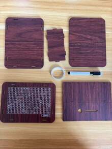 1个木制现金盒，家计盒，木制现金储蓄盒，带计数目标的木制存钱罐，储蓄挑战盒，木制硬币储蓄罐，马德拉储蓄盒，马德拉混合货币及现金保险库，储蓄盒，马德拉储蓄盒联系方式，送朋友的礼物，马德拉储蓄盒对比 - 彩色 - 查看 15