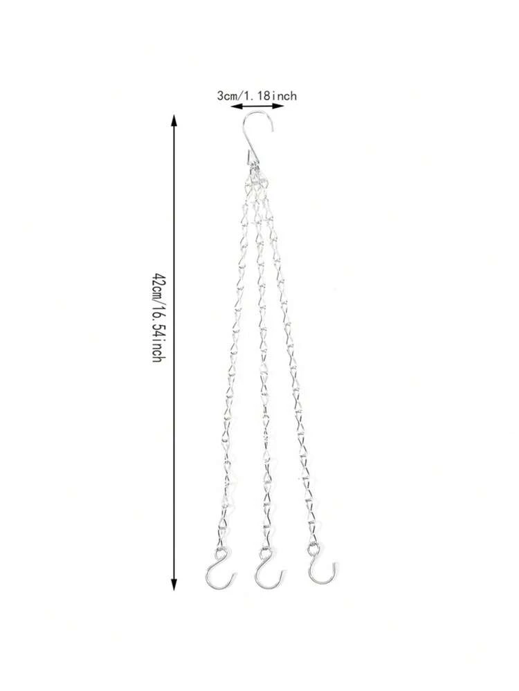 Flower Basket Hanging Chain, Suitable For Garden And Home Decor Suspension - Multicolor - View 13