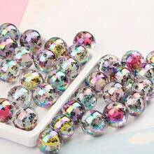 10 Pieces Of 16 Mm Black And White Butterfly Pattern Acrylic Double-Layer Design Beads, Suitable For Jewelry Making DIY Pen Jewelry, Necklace Bracelet Handicraft Materials - 10pcs - View 4