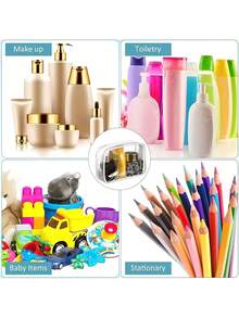 “海滩见”字母印花防水PVC沙滩包，饰有贝壳和海星图案，PVC化妆包，PVC旅行收纳包，带拉链 - 轻便防褪色化妆洗漱包，男女通用，TSA认证便携式化妆箱，易于擦拭设计，是母亲、教师、朋友、护士、学生、度假、旅行必备洗漱包、母亲节礼物、夏季必备洗漱包、旅行洗漱包、洗漱袋、淋浴袋、防水袋、大容量收纳袋、女士旅行必备、邮轮必备、度假必备、旅行用品的理想之选。 - 彩色 - 查看 9