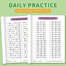 This Arithmetic Practice Book Has Clear Printing And Reasonable Layout, Which Helps Improve Mental Calculation Ability And Mathematical Thinking. - Multicolor - View 4