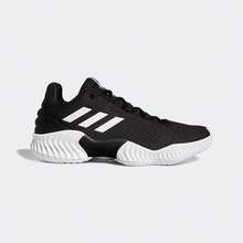 Adidas New Men's Training Durable Cushioning Sports Shoes Basketball Shoes - Black and White - View 2