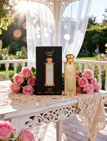 LATTAFA Leen Eau de Parfum Unissex | Perfume Oriental Floral com Manga, Jasmim e Incenso - Frutado e cítrico - Ver 3