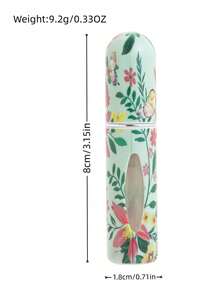 1/4pcs Butterfly & Flower Perfume Refillable Spray Bottle, Mini Perfume Atomizer, Birthday/Holiday Gift, Travel Portable 5ml, Back To School/Wedding Season, Spring/Summer - 彩色 - 查看 10
