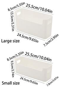 2 piezas/1 pieza Caja de almacenamiento montada en la pared de la cocina sin taladro, con bolsa de almacenamiento interior. Estantería de almacenamiento multiusos para artículos de limpieza. Artículos para el hogar. - Multicolor - Ver 4