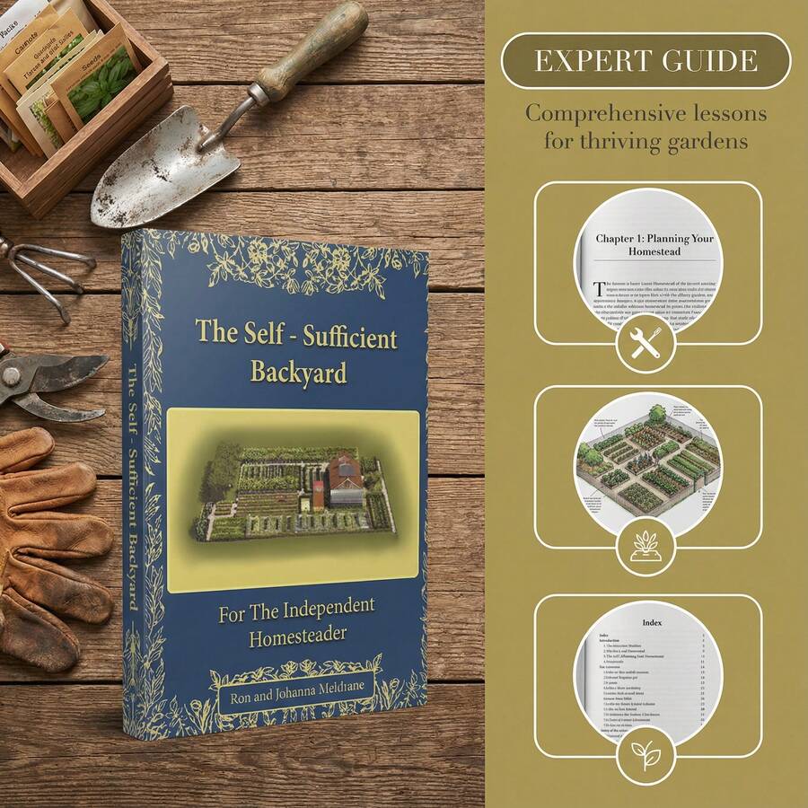 The Self-Sufficient Backyard: For The Independent Homesteader - 長方形 - 查看 1
