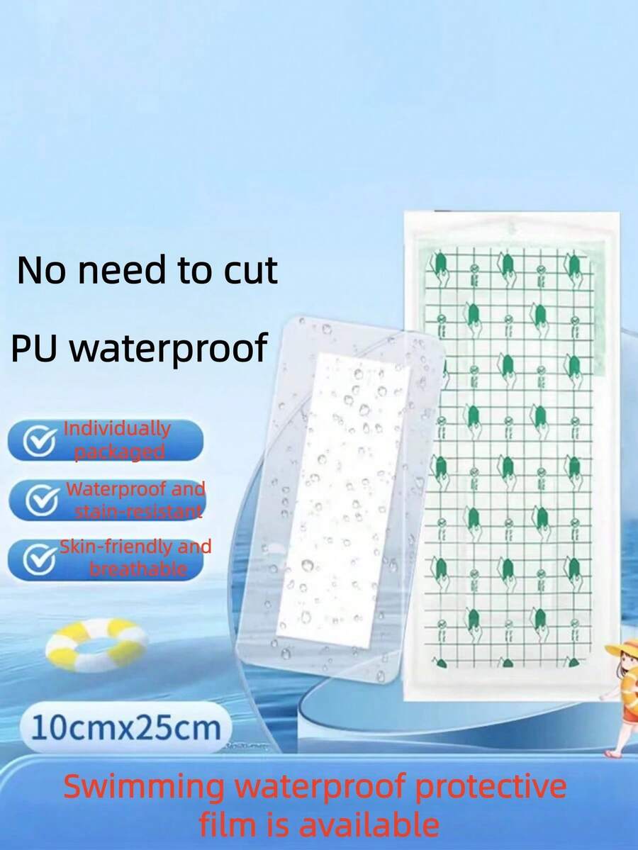 5片/套 夏季防水泳装私密贴纸，保护女性在水上乐园的隐私 - 防水貼 - 查看 1
