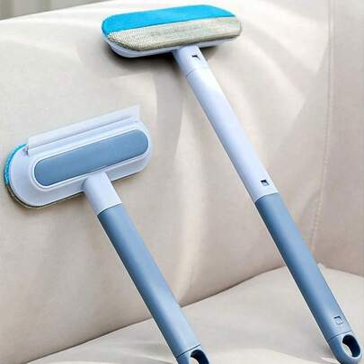 1pc Reusable Pet Hair Remover, Multi-Functional Pet Hair Cleaning Tool For Cats & Dogs, Brush Head For Cleaning Carpets, Sofas, Bedding, Clothes And Furniture, Convenient Cleaning Tool, Perfect Mother's Day Gift For Pet Lovers