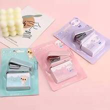 Morandi Mini Stapler, Small Handheld Stapler Set For Students And Office, School Supplies, Back To School & New Year Gift - Single Piece - View 9