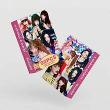 92张第二张专辑《REVIVE+》照片卡、贴纸、LOMO卡，适用于剪贴簿、手机壳、笔记本，可收藏明星卡，将风格融入日常生活，定制粉丝周边 - 彩色 - 查看 5