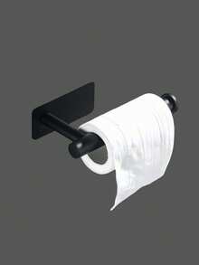 1pc Gold Toilet Paper Holder, Stainless Steel Bathroom Tissue Roll Dispenser, Back To School Season - Multicolor - View 8