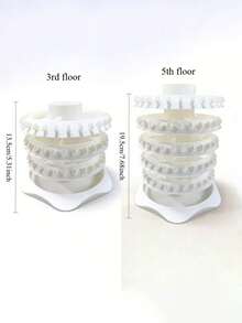 Multi-Tier 360° Rotating Nail Art Display Stand Multi-Layer Rotating Nail Art Display Rack - Professional Nail Color Sample Organizer It Is Perfect For Nail Artists And Fans To Organize And Showcase Their For Nail Stickers,Back To School - View 3