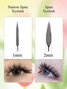 12 Rows 0.07 C D NAGARAKU Premade Narrow Spire Eyelash Anime Effect Soft Plume Fluttering Eyelash Extensions Comic Makeup False Eyelashes - View 6