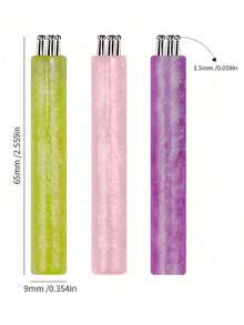 新款点彩美甲笔，亚克力星空手柄，一笔即可画出梅花图案，美甲爱好者和初学者必备 - 彩色 - 查看 3