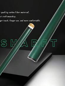 okhealing Professional Carbon Fiber Shaft 12.5mm Tip Pro Taper Shaft 3*8-8/Radial Joint 737mm/29inch Single Shaft, Green - Green - View 5