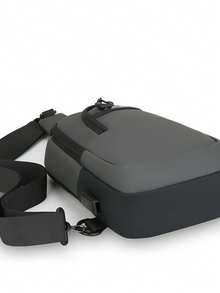 新款男士多功能时尚胸包，旅行运动单肩斜挎胸包，轻便小背包街头风手机包，大腿包 - 彩色 - 查看 6