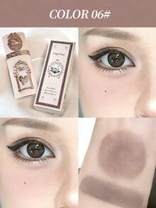 Gege Bear 1 pieza Rubor líquido mate, contorneado facial, de larga duración, ligero, rubor de maquillaje natural desnudo - Multicolor - Ver 13