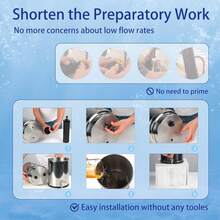 Water Filter Replacement For BB9-2® Black Activated Carbon Filters, Compatible With Berkey® Travel, Large, Royal, Crown Series, Pack Of 2 - 查看 5